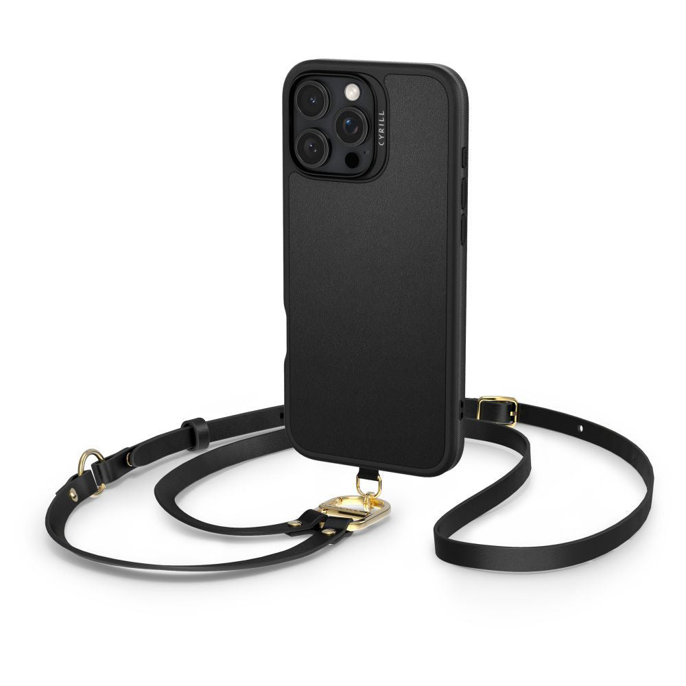 Ovitek MagSafe za Apple iPhone 16 Pro Max, Spigen, Cyrill Kajuk Classic Charm, Črn