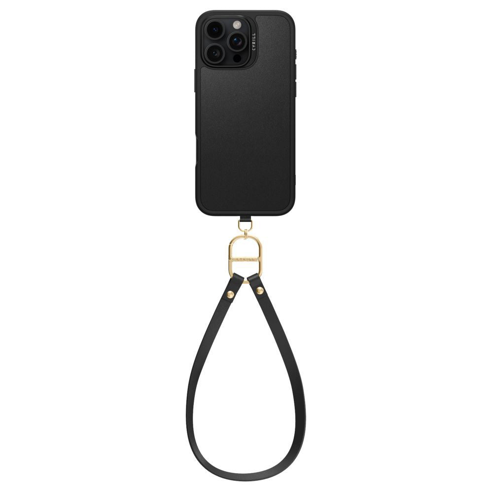 Ovitek MagSafe za Apple iPhone 16 Pro Max, Spigen, Cyrill Kajuk Classic Charm, Črn