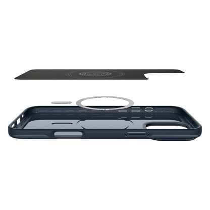 Ovitek MagSafe za Apple iPhone 16 Pro Max, Spigen, Thin Fit, Modra
