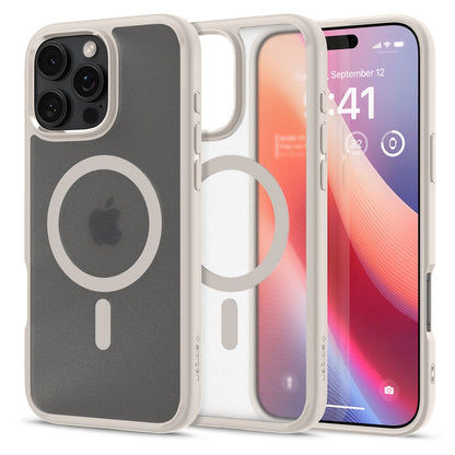 Ovitek MagSafe za Apple iPhone 16 Pro Max, Spigen, Ultra Hybrid, Satinirana Bronasta ACS08382