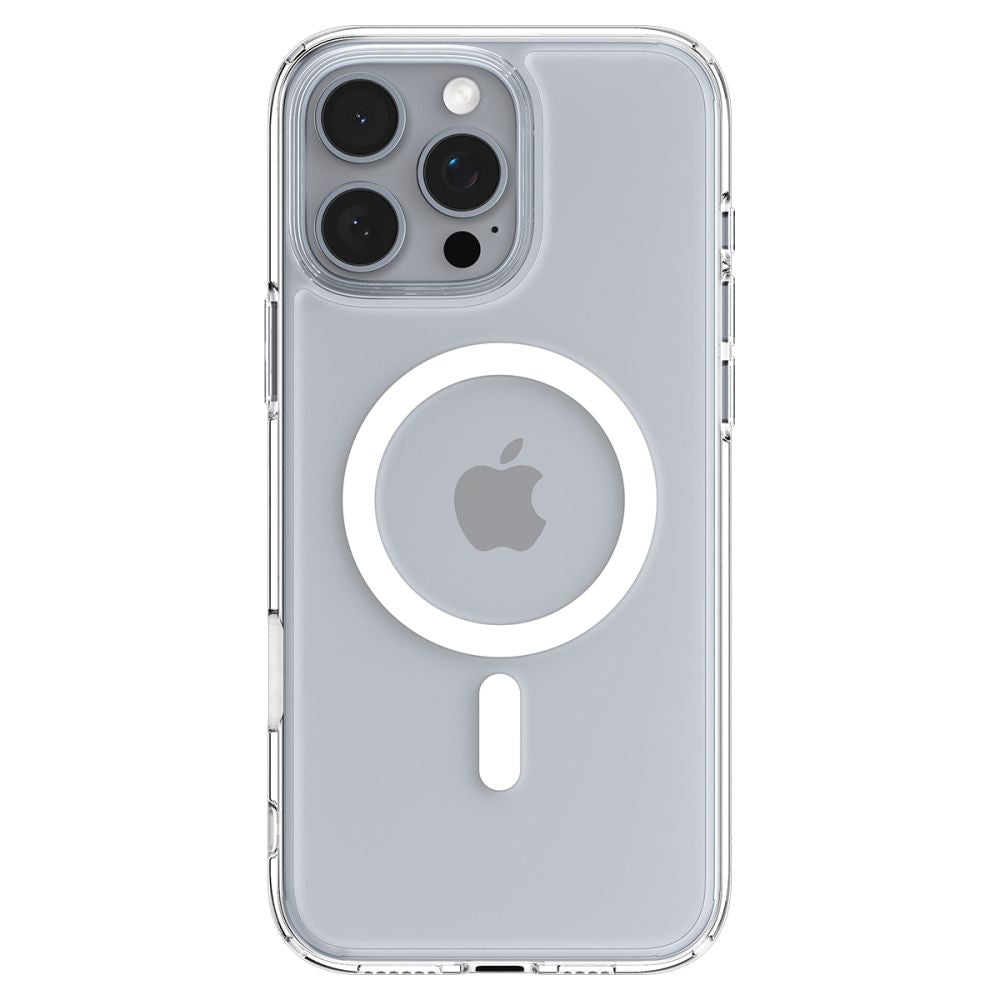 Ovitek MagSafe za Apple iPhone 16 Pro Max, Spigen, Ultra Hybrid T, Bela ACS08505