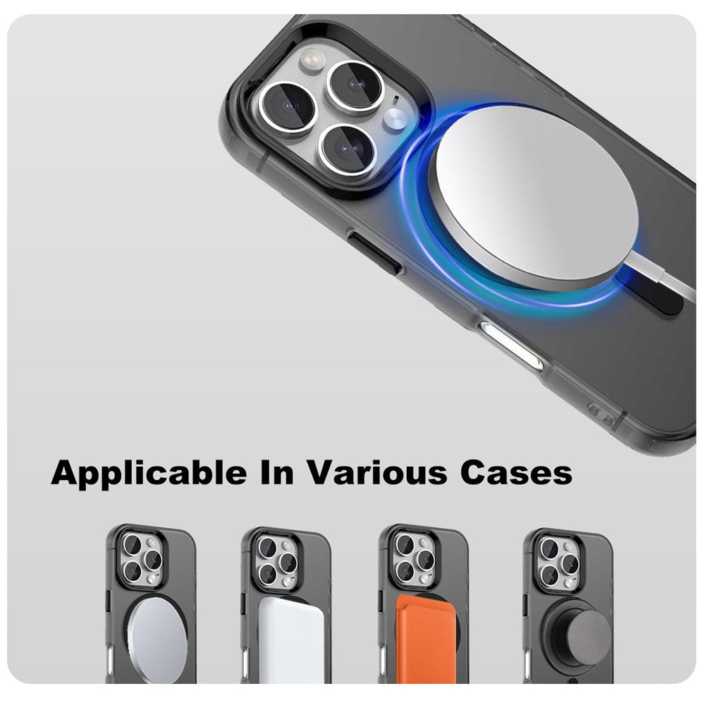 Ovitek MagSafe za Apple iPhone 16 Pro Max, Techsuit, CandyCase, Vijoličen