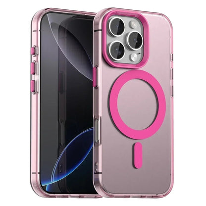 MagSafe ovitek za Apple iPhone 16 Pro Max, Techsuit, CandyCase, roza