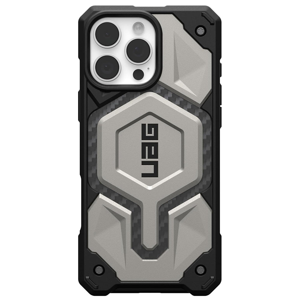 MagSafe ovitek za Apple iPhone 16 Pro Max, Urban Armor Gear, Monarch Pro, siva