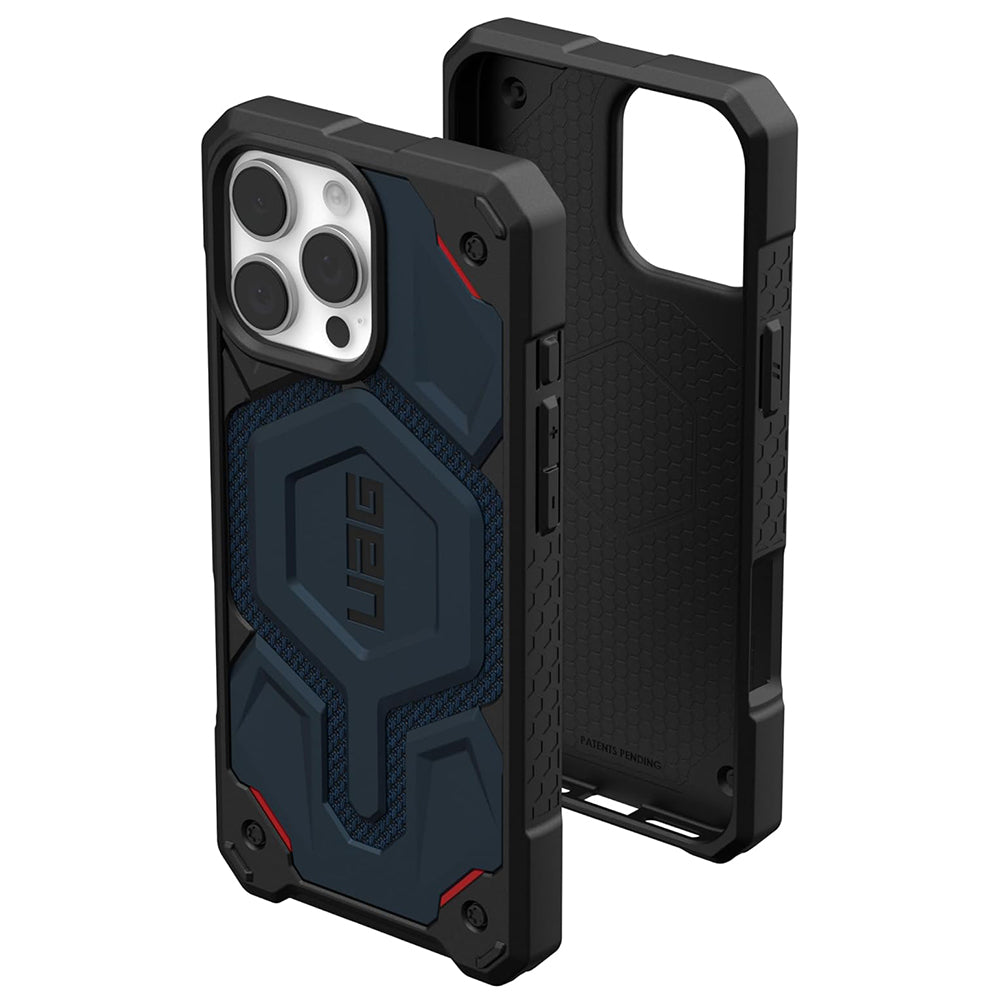 MagSafe ovitek za Apple iPhone 16 Pro Max, Urban Armor Gear, Monarch Pro Kevlar, temno modra
