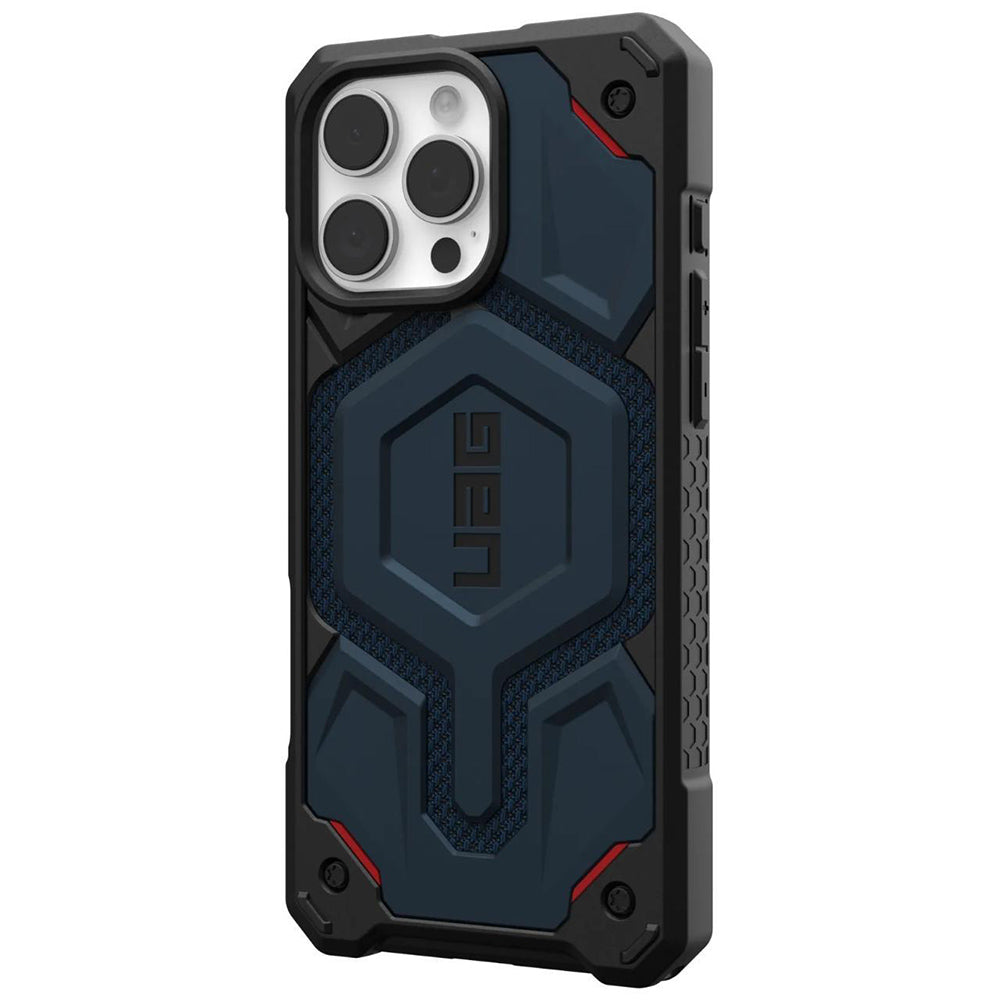 MagSafe ovitek za Apple iPhone 16 Pro Max, Urban Armor Gear, Monarch Pro Kevlar, temno modra