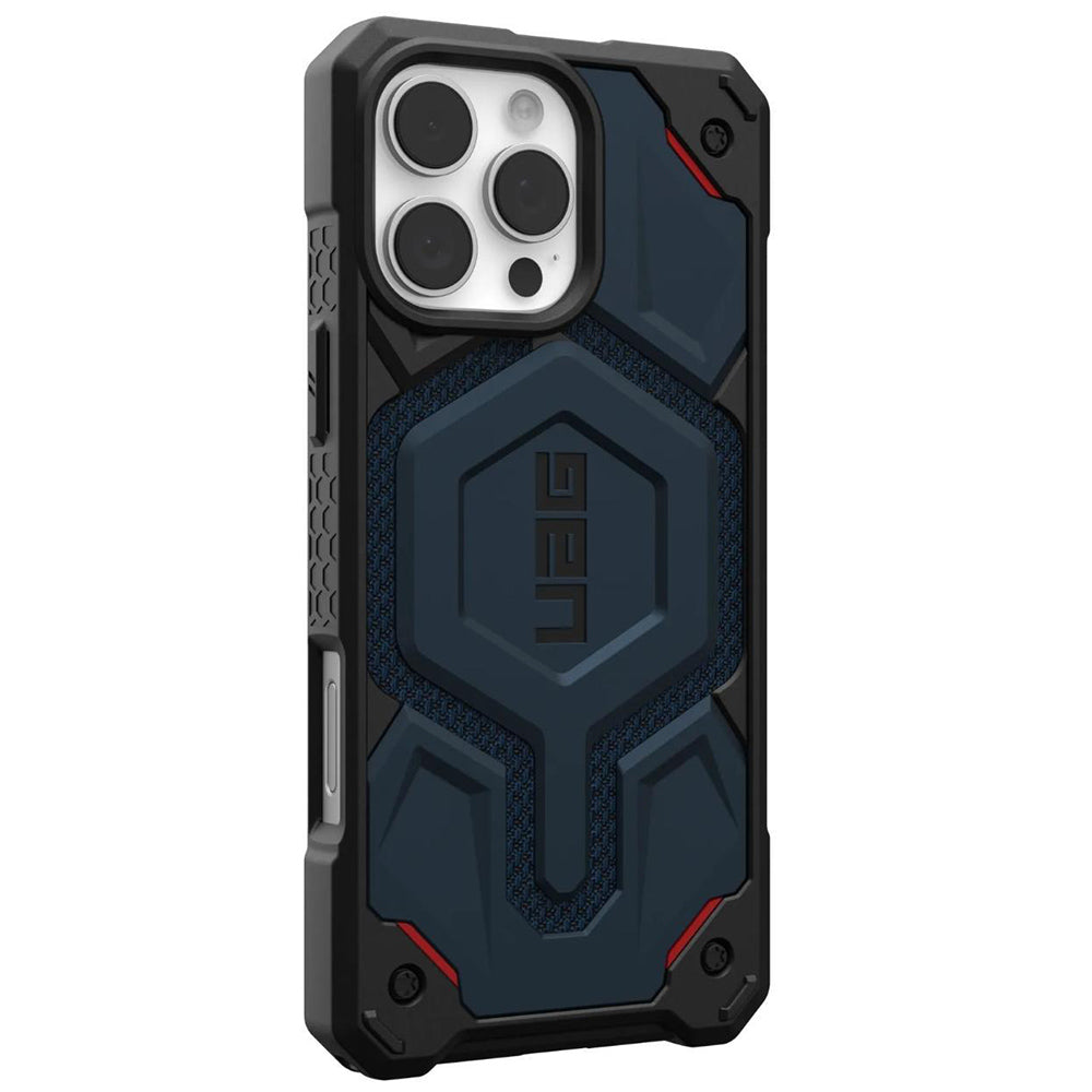 MagSafe ovitek za Apple iPhone 16 Pro Max, Urban Armor Gear, Monarch Pro Kevlar, temno modra