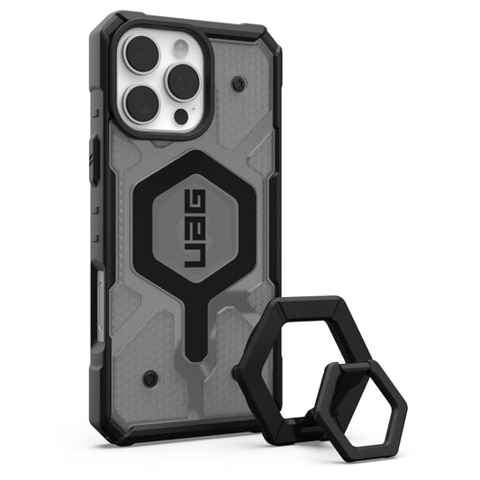 MagSafe ovitek za Apple iPhone 16 Pro Max, Urban Armor Gear, Pathfinder Clear Bundle, Siva