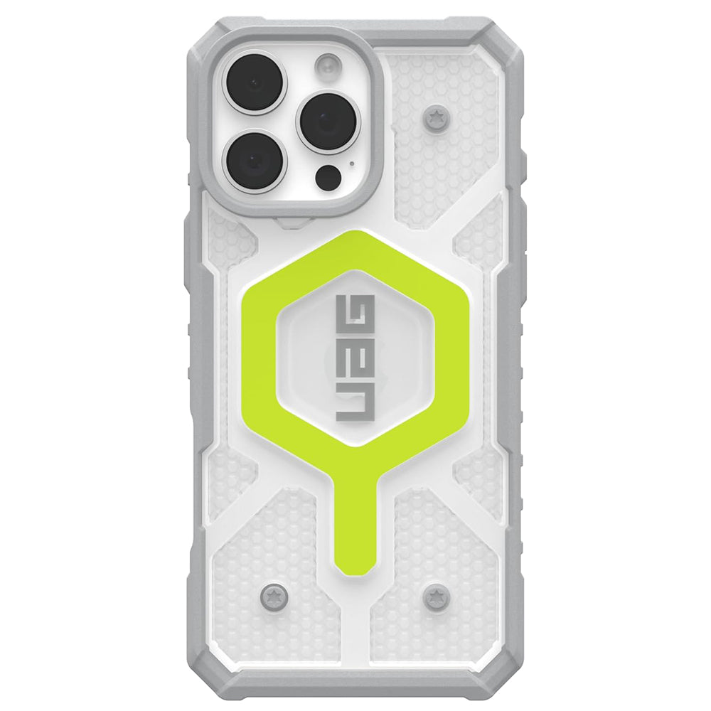 MagSafe ovitek za Apple iPhone 16 Pro Max, Urban Armor Gear, Pathfinder Clear z vrvico, Zelena