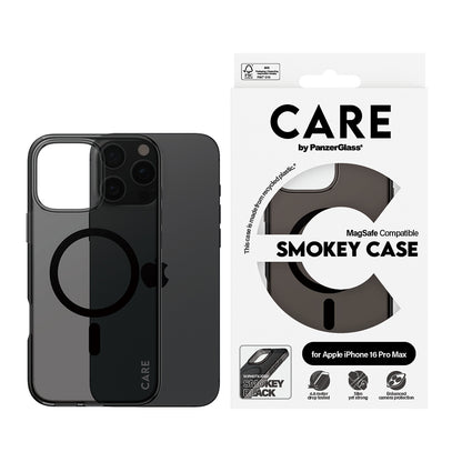Ovitek MagSafe za Apple iPhone 16 Pro, PanzerGlass, Care Urban Combat, Črn