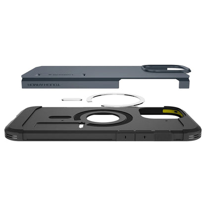 Ovitek MagSafe za Apple iPhone 16 Pro, Spigen, Tough Armor, Modra ACS08147