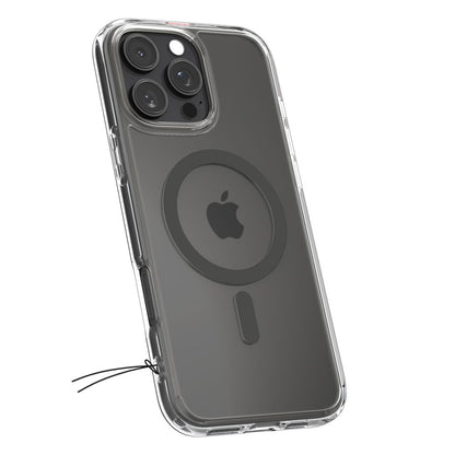 Ovitek MagSafe za Apple iPhone 16 Pro, Spigen, Ultra Hybrid, Črn