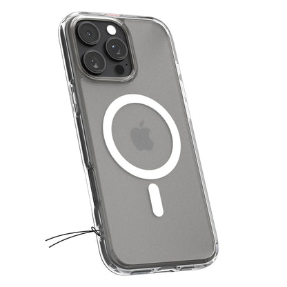 Ovitek MagSafe za Apple iPhone 16 Pro, Spigen, Ultra Hybrid, Satinasto prozoren ACS08133