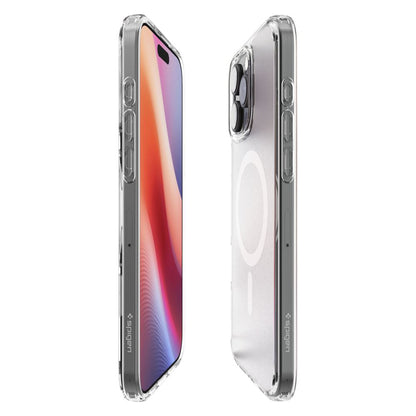 Ovitek MagSafe za Apple iPhone 16 Pro, Spigen, Ultra Hybrid, Satinasto prozoren ACS08133