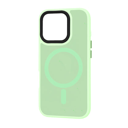 MagSafe ovitek za Apple iPhone 16 Pro, Techsuit, HaloFrost, Svetlo zelena