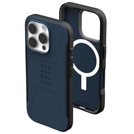 MagSafe ovitek za Apple iPhone 16 Pro, Urban Armor Gear, Civilian, Temno modra