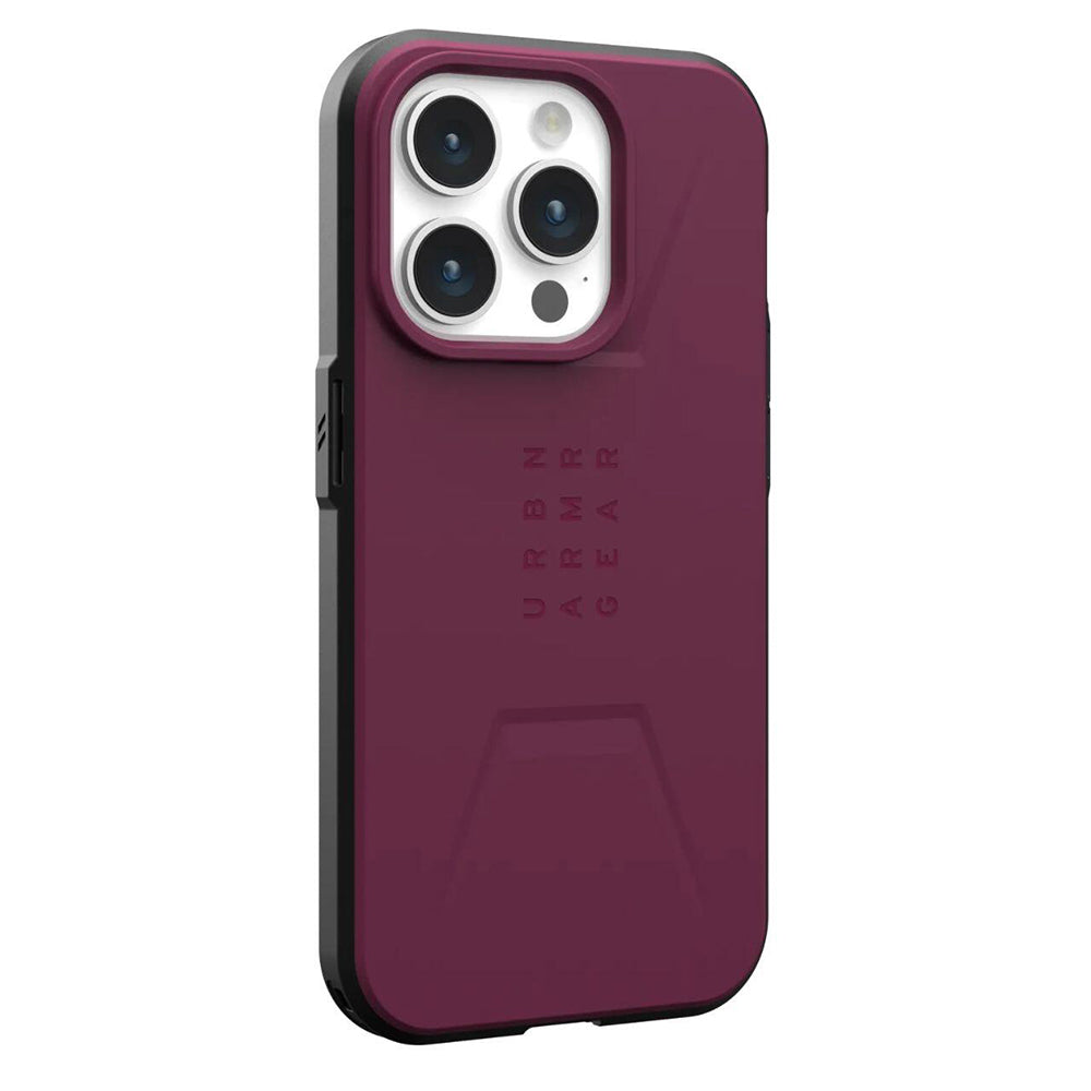 MagSafe ovitek za Apple iPhone 16 Pro, Urban Armor Gear, Civilian, Vijolično rdeča