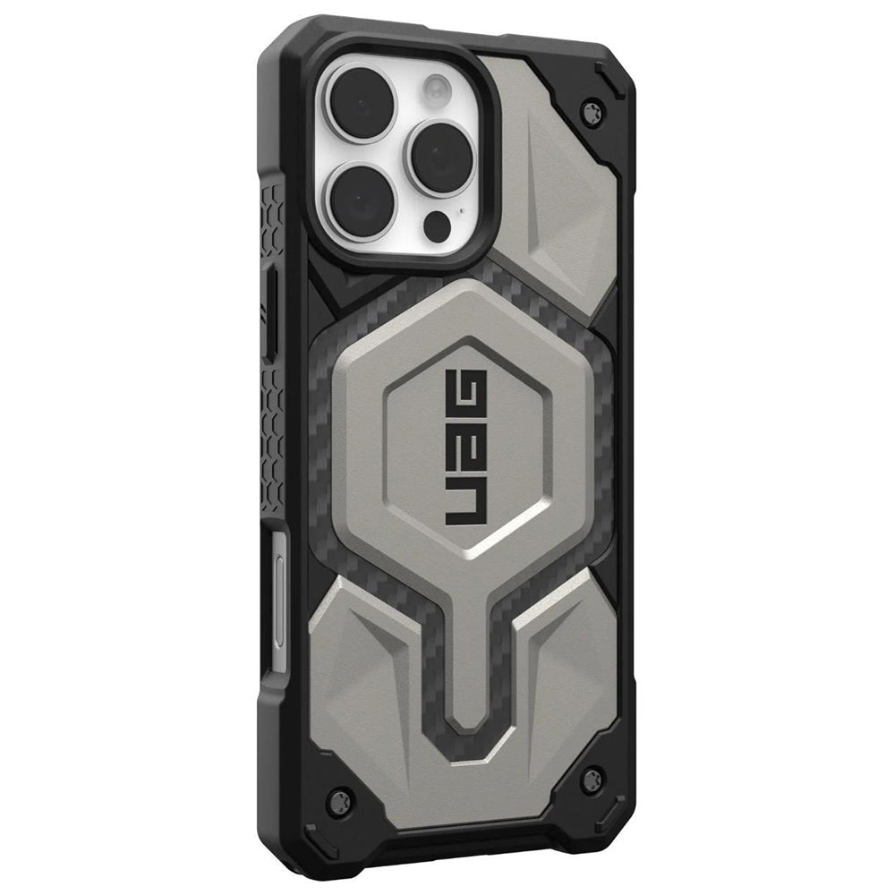 MagSafe ovitek za Apple iPhone 16 Pro, Urban Armor Gear, Monarch Pro, Siva