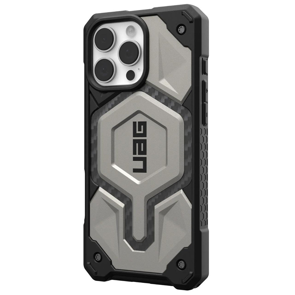 MagSafe ovitek za Apple iPhone 16 Pro, Urban Armor Gear, Monarch Pro, Siva