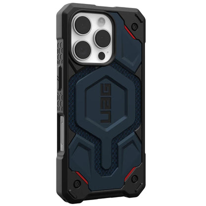 MagSafe ovitek za Apple iPhone 16 Pro, Urban Armor Gear, Monarch Pro Kevlar, mornarsko modra