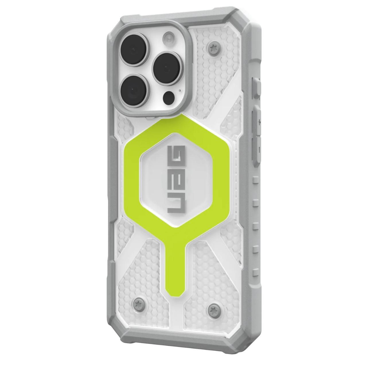 MagSafe ovitek za Apple iPhone 16 Pro, Urban Armor Gear, Pathfinder Clear, Zelen