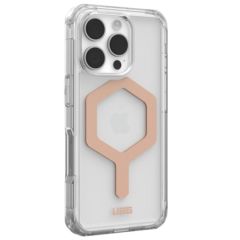 MagSafe ovitek za Apple iPhone 16 Pro, Urban Armor Gear, Plyo, rožnato zlata
