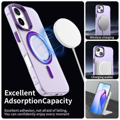 MagSafe Case for Apple iPhone 16, Techsuit, CandyCase, Purple