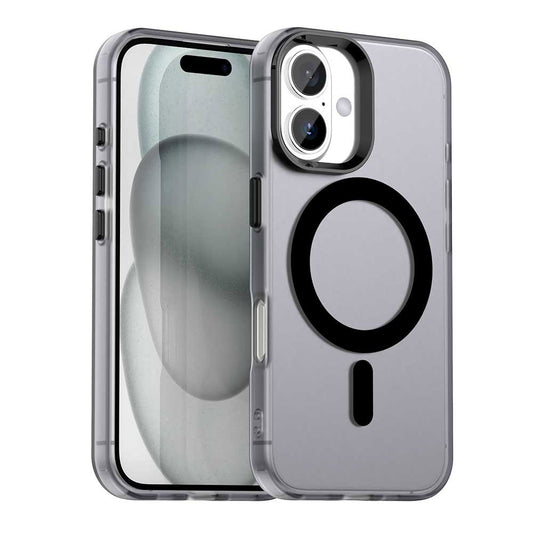 MagSafe ovitek za Apple iPhone 16, Techsuit, CandyCase, Črn