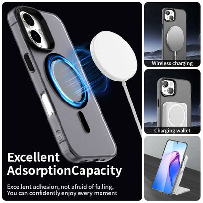 MagSafe ovitek za Apple iPhone 16, Techsuit, CandyCase, Črn