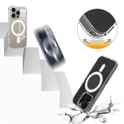 Ovitek MagSafe za Apple iPhone 16, Techsuit, Pro, Prozoren