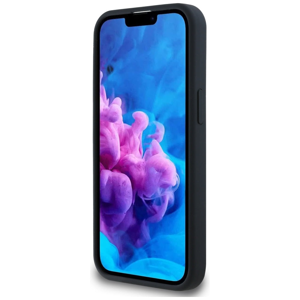 Ovitek MagSafe za Apple iPhone 16e, Karl Lagerfeld, Silikon Karl & Choupette's Heads, Črna