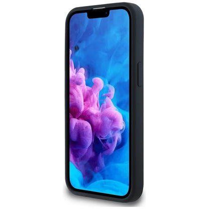 Ovitek MagSafe za Apple iPhone 16e, Karl Lagerfeld, Silikon Karl & Choupette's Heads, Črna