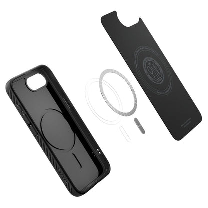 MagSafe ovitek za Apple iPhone 17e / 16e, Spigen, Liquid Air, mat črn