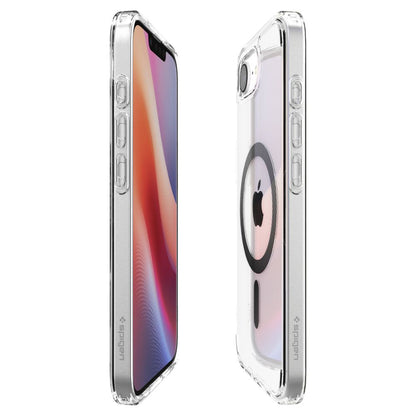 MagSafe ovitek za Apple iPhone 17e / 16e, Spigen, Ultra Hybrid Carbon, Prozoren