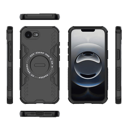 MagSafe Case for Apple iPhone 17e / 16e, Techsuit, ArmorMag, Black