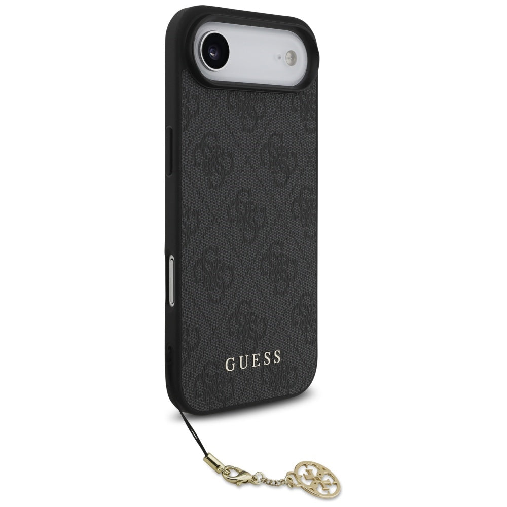MagSafe ovitek za Apple iPhone 17 Air, Guess, 4G Charm Cradle, črn
