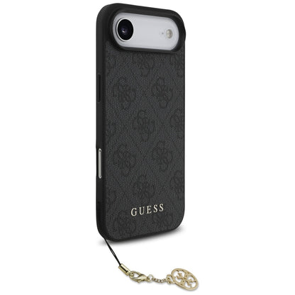 MagSafe ovitek za Apple iPhone 17 Air, Guess, 4G Charm Cradle, črn