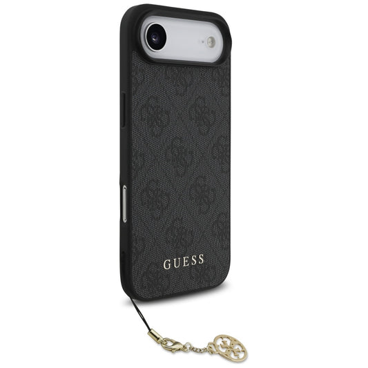 MagSafe ovitek za Apple iPhone 17 Air, Guess, 4G Charm Cradle, črn