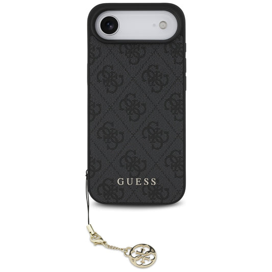 MagSafe ovitek za Apple iPhone 17 Air, Guess, 4G Charm Cradle, črn