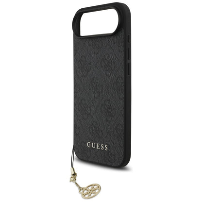 MagSafe ovitek za Apple iPhone 17 Air, Guess, 4G Charm Cradle, črn