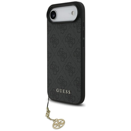 MagSafe ovitek za Apple iPhone 17 Air, Guess, 4G Charm Cradle, črn