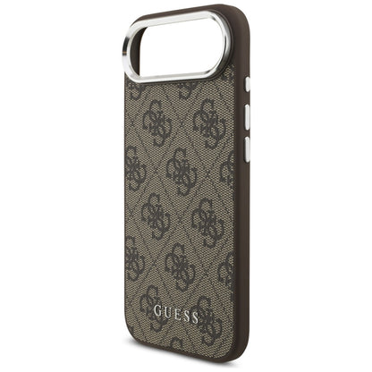 MagSafe ovitek za Apple iPhone 17 Air, Guess, 4G Classic Logo, rjava