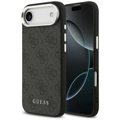 MagSafe ovitek za Apple iPhone 17 Air, Guess, 4G Classic Logo, črn