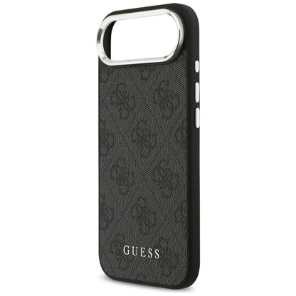 MagSafe ovitek za Apple iPhone 17 Air, Guess, 4G Classic Logo, črn