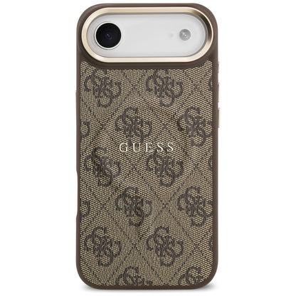 Ovitek MagSafe za Apple iPhone 17 Air, Guess, 4G Classic, Rjava
