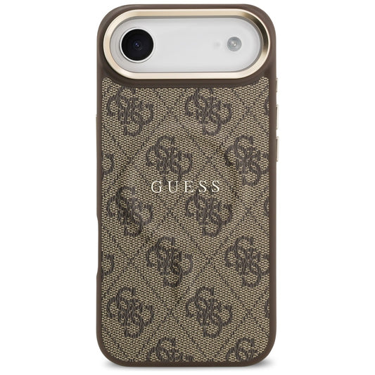 Ovitek MagSafe za Apple iPhone 17 Air, Guess, 4G Classic, Rjava
