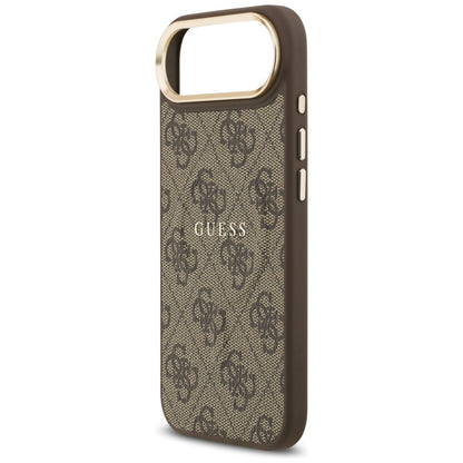 Ovitek MagSafe za Apple iPhone 17 Air, Guess, 4G Classic, Rjava