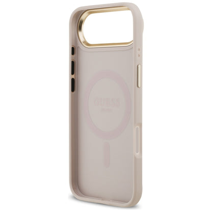 MagSafe ovitek za Apple iPhone 17 Air, Guess, 4G Classic, Roza