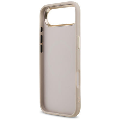 MagSafe ovitek za Apple iPhone 17 Air, Guess, 4G Triangle Logo, Zlato roza