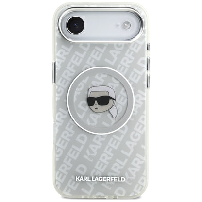 Ovitek MagSafe za Apple iPhone 17 Air, Karl Lagerfeld, IML Karl`s Head, Siv